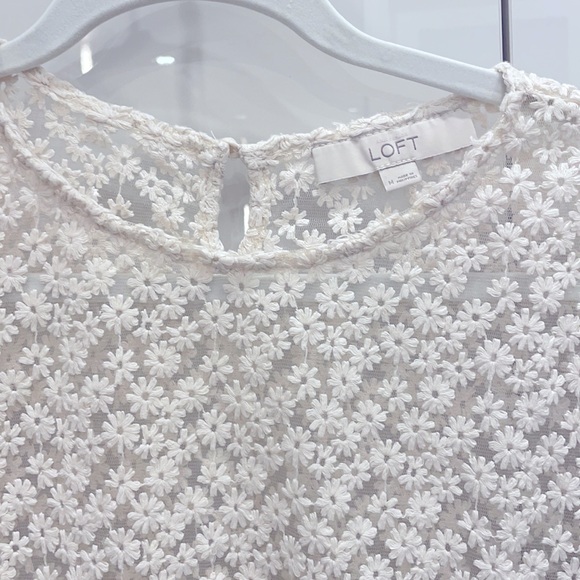 Loft floral laced t-shirt - Picture 2 of 5